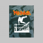 Parkour  hrubá maskáčová mikina na zips s kapucou vzor Nightcamo-Nočný maskáč "Splinter"